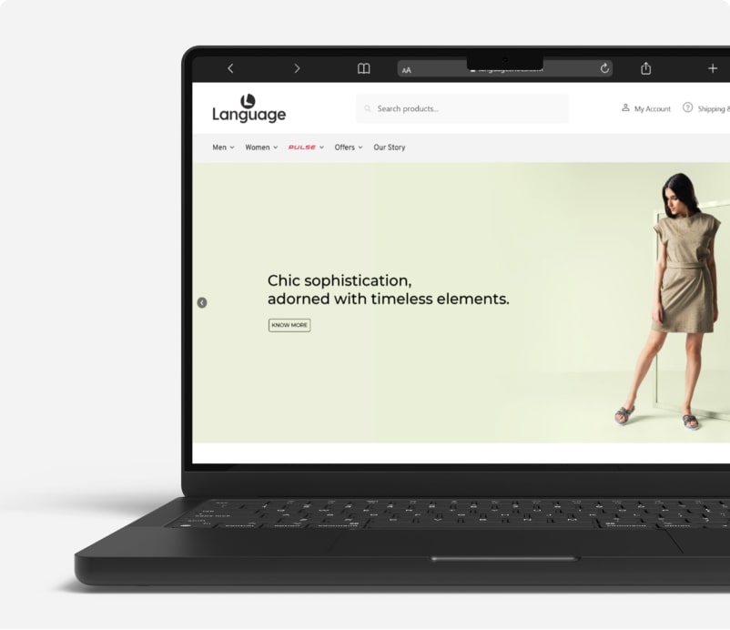 Language Shoes UX Optimisation, WooCommerce Development, Performance Optimisation Project