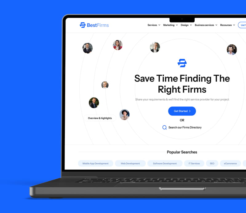 BestFirms Product UI/UX, Directory UI, Design System, Responsive UI, Dev Handoff Project