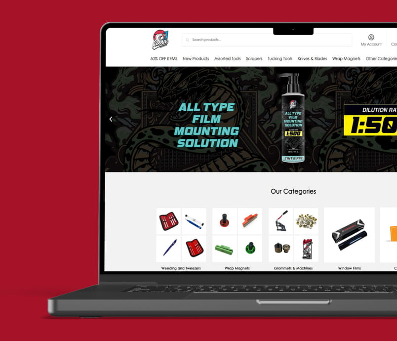 Cobra Wrap Tools WooCommerce Rebuild, SEO Migration, CRO, Performance, Ongoing Retainer Project